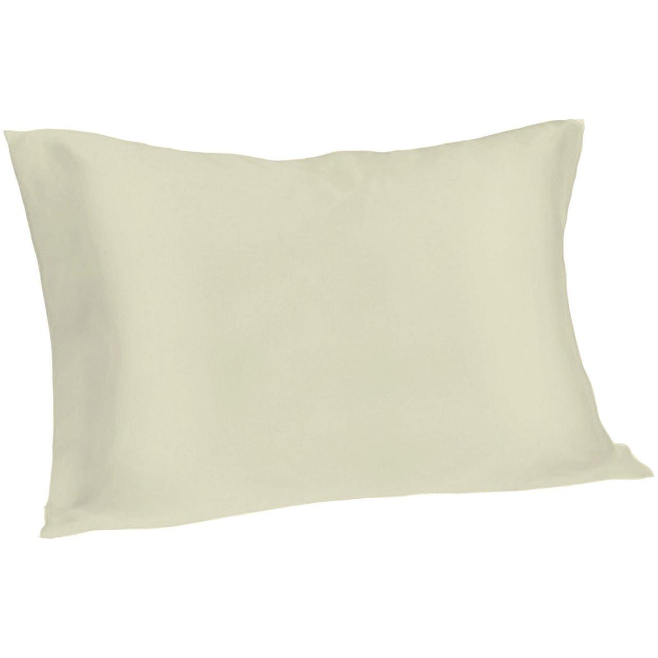 Spasilk 100 Silk Pillowcase, Standard/Queen, Ivory Spasilk Home and Baby